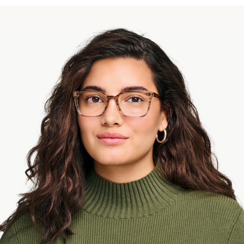 Warby Parker Hughes M - Medium  Square Eyeglasses Frames 52-17-140